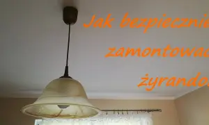 Jak zamontować żyrandol bez wiercenia – proste metody bez uszkodzeń sufitu