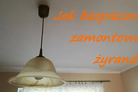 Jak zamontować żyrandol bez wiercenia – proste metody bez uszkodzeń sufitu